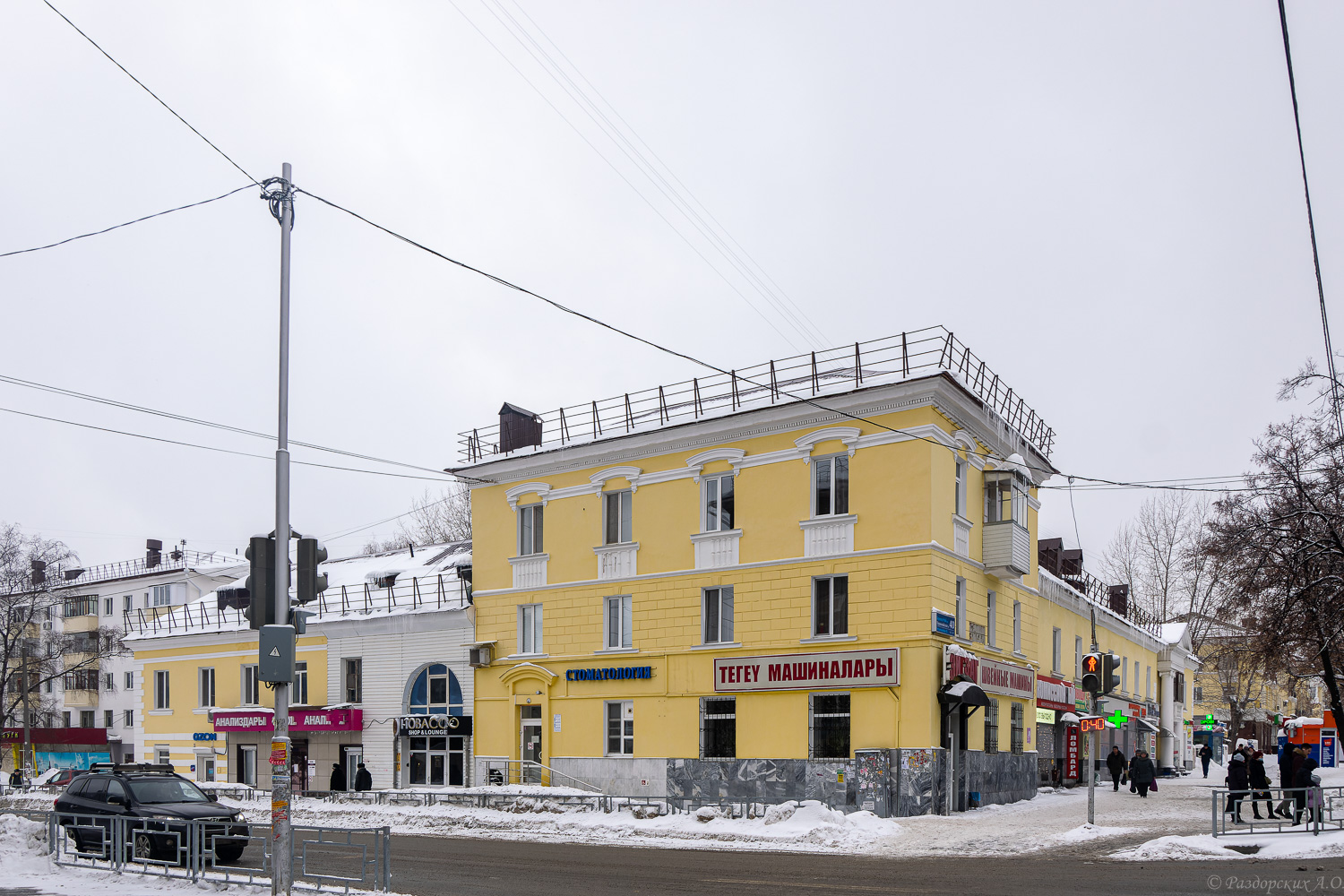 Уфа, Первомайская улица, 40 / Улица Победы, 13