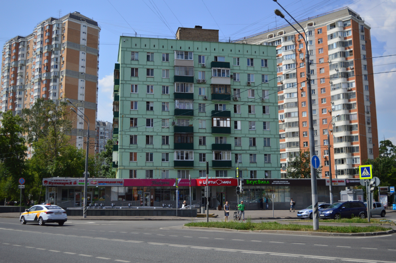 Москва, Проезд Русанова, 1 / Снежная улица, 21