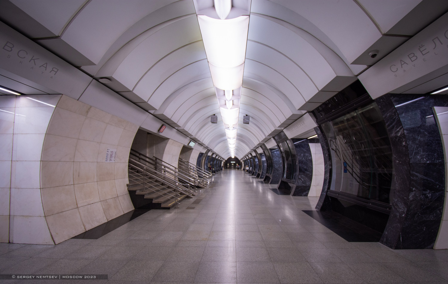 Москва, Большая Кольцевая линия Московского метрополитена, станция метро «Савёловская»