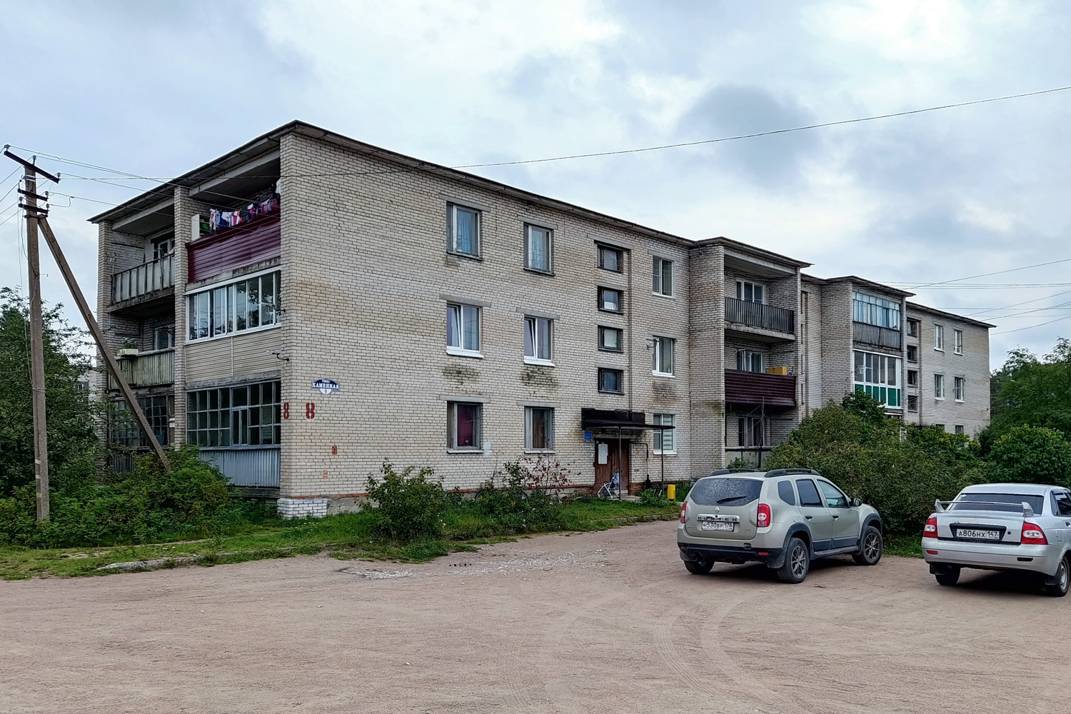 Vyborg District, other localities, Рябово, Каменная улица, 8