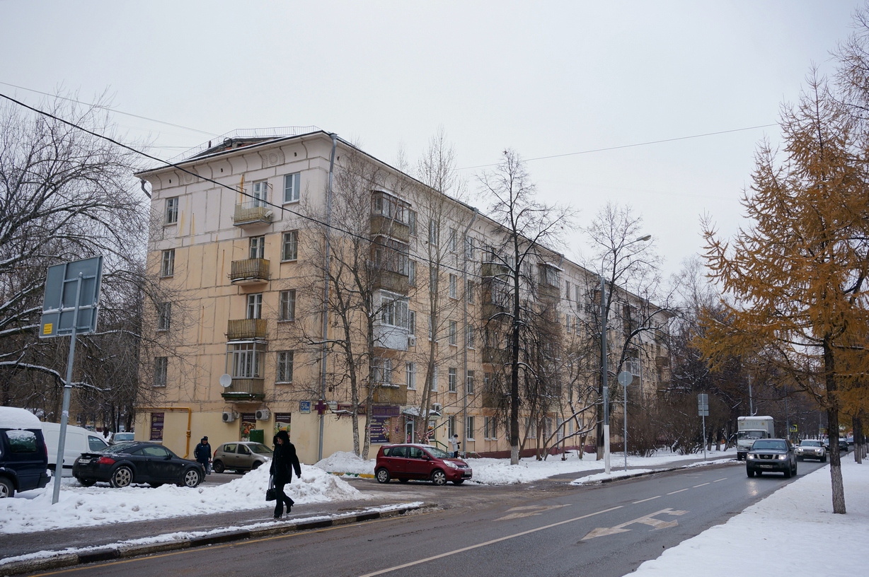 Москва, Улица Винокурова, 5 / Новочерёмушкинская улица, 6 корп. 3