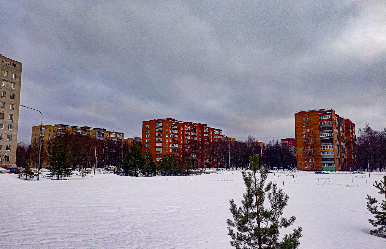 Chernogolovka, Институтский проспект, 6; Институтский проспект, 4; Институтский проспект, 2
