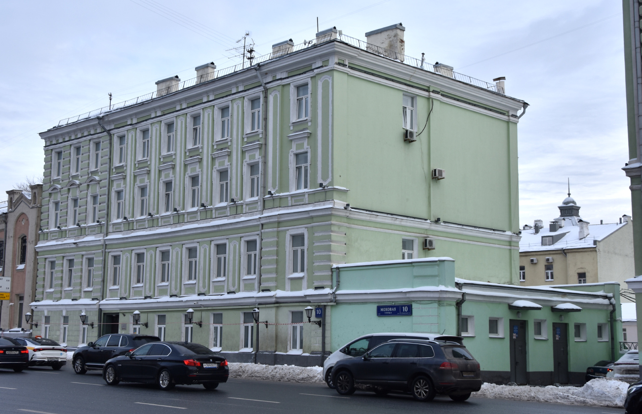 Moscow, Моховая улица, 10 стр. 1; Моховая улица, 10 стр. 8