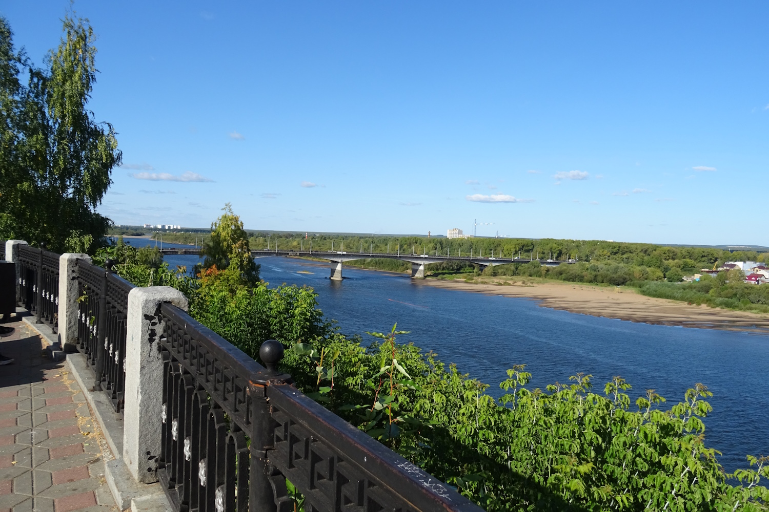 Киров, Старый мост через р. Вятка