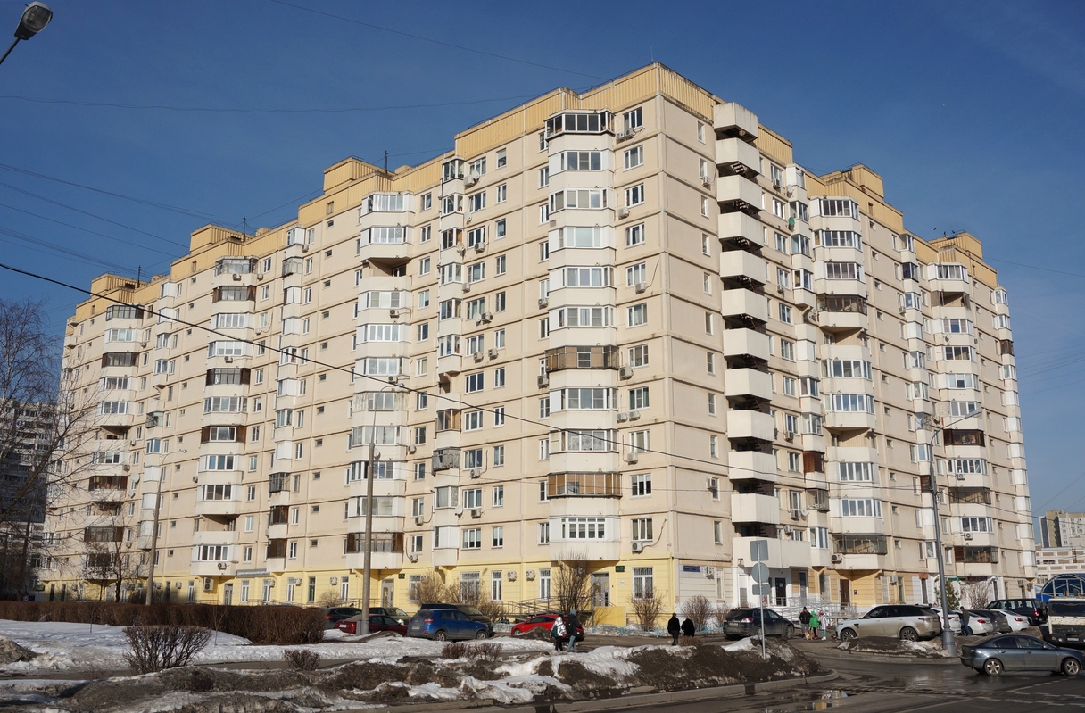 Москва, Улица Борисовские Пруды, 8 корп. 3