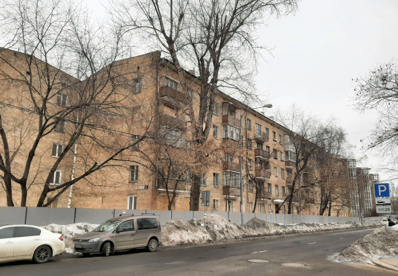 Moscow, Улица Антонова-Овсеенко, 9