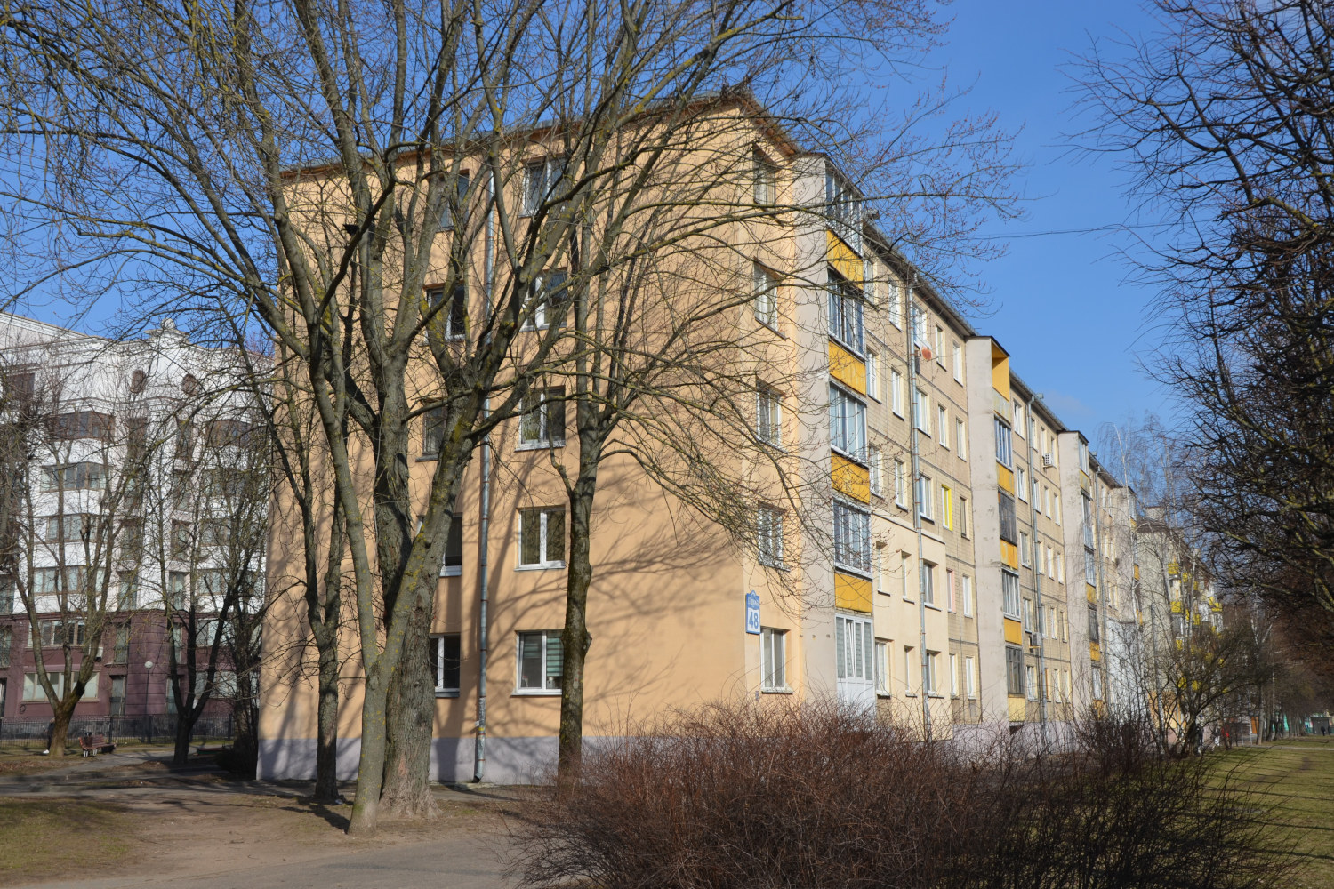 Минск, Улица Веры Хоружей, 48