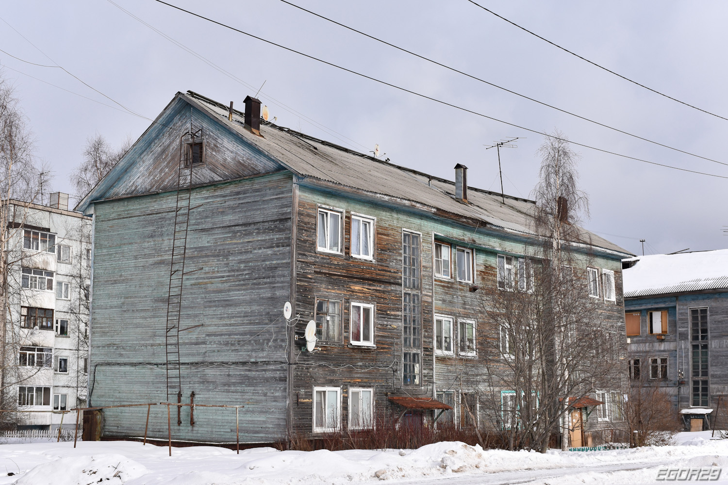 Архангельск, Вологодская улица, 1 корп. 1