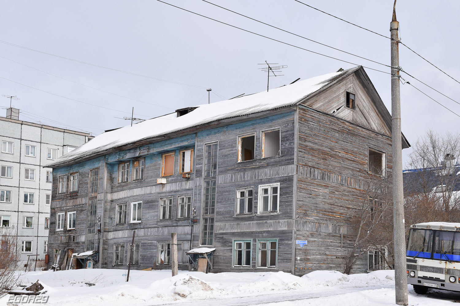 Архангельск, Вологодская улица, 1 корп. 2