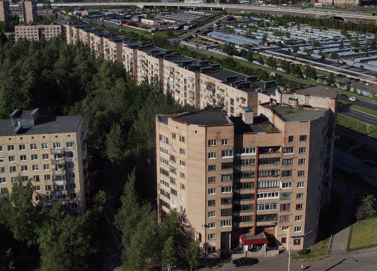 Санкт-Петербург, Улица Руставели, 56; Улица Руставели, 58 корп. 1