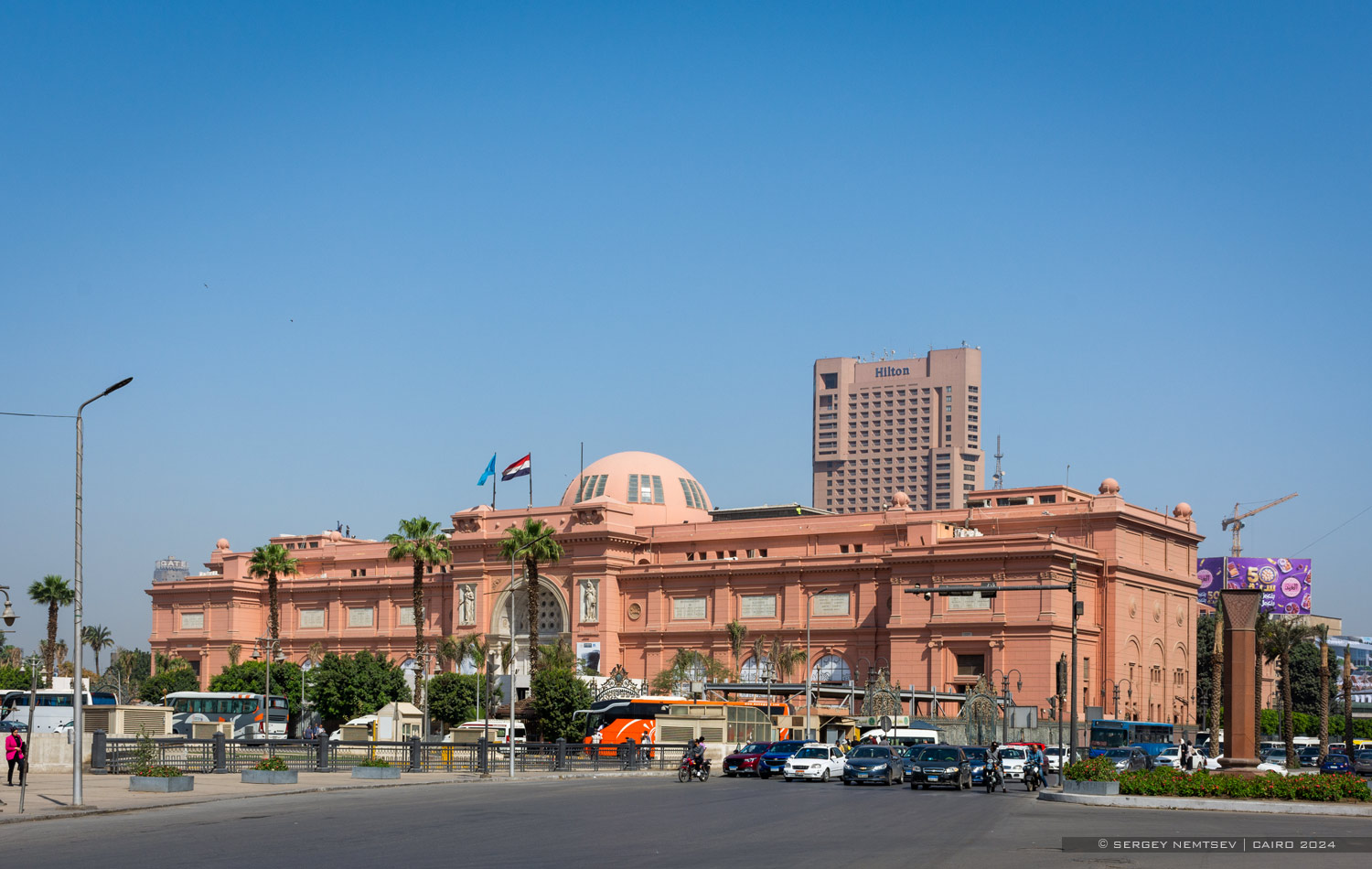 Каир, Midan al-Tahrir, Meret Basha, Qasr an Nile