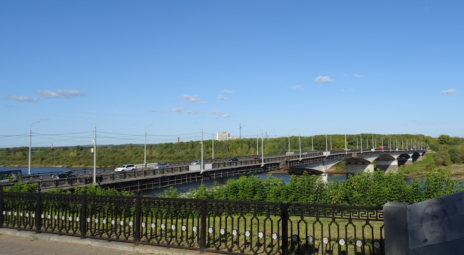 Киров, Старый мост через р. Вятка