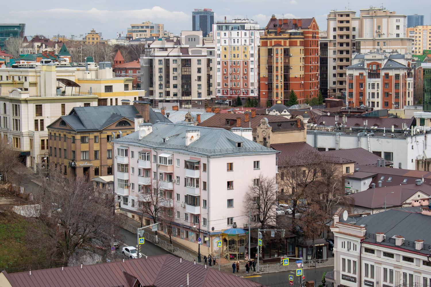 Казань, Университетская улица, 14; Университетская улица, 12 / Профсоюзная улица, 23 лит В; Улица Щапова, 4; Профессорский переулок, 3; Профессорский переулок, 4; Профессорский переулок, 5