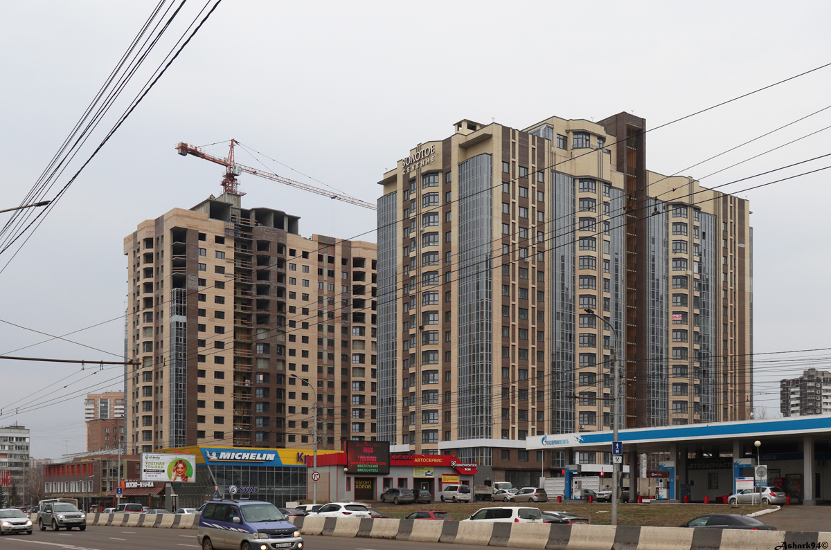 Красноярск, Улица Партизана Железняка, 38Б; Улица Партизана Железняка, 38А