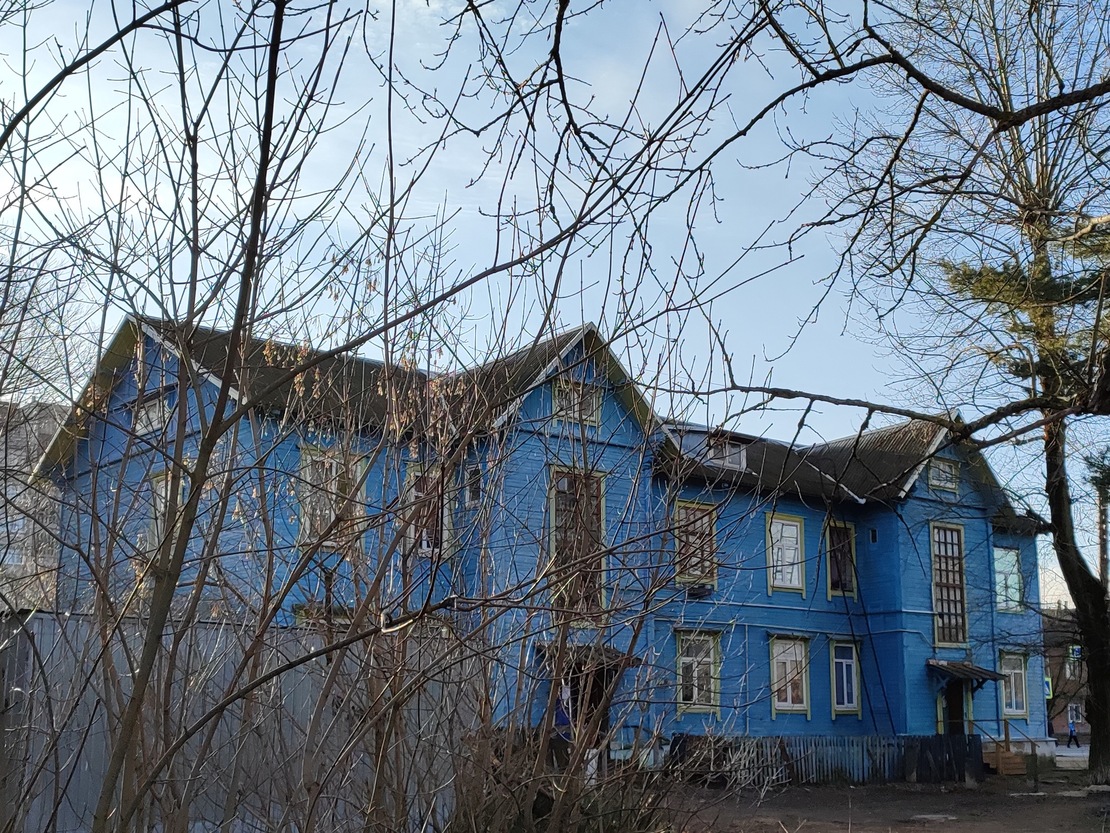 Тверь, Улица Строителей, 11 / Улица Бориса Полевого, 16
