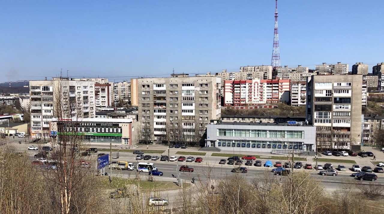 Мурманск, Улица Капитана Пономарева, 1 / Кольский проспект, 16; Кольский проспект, 20; Кольский проспект, 24