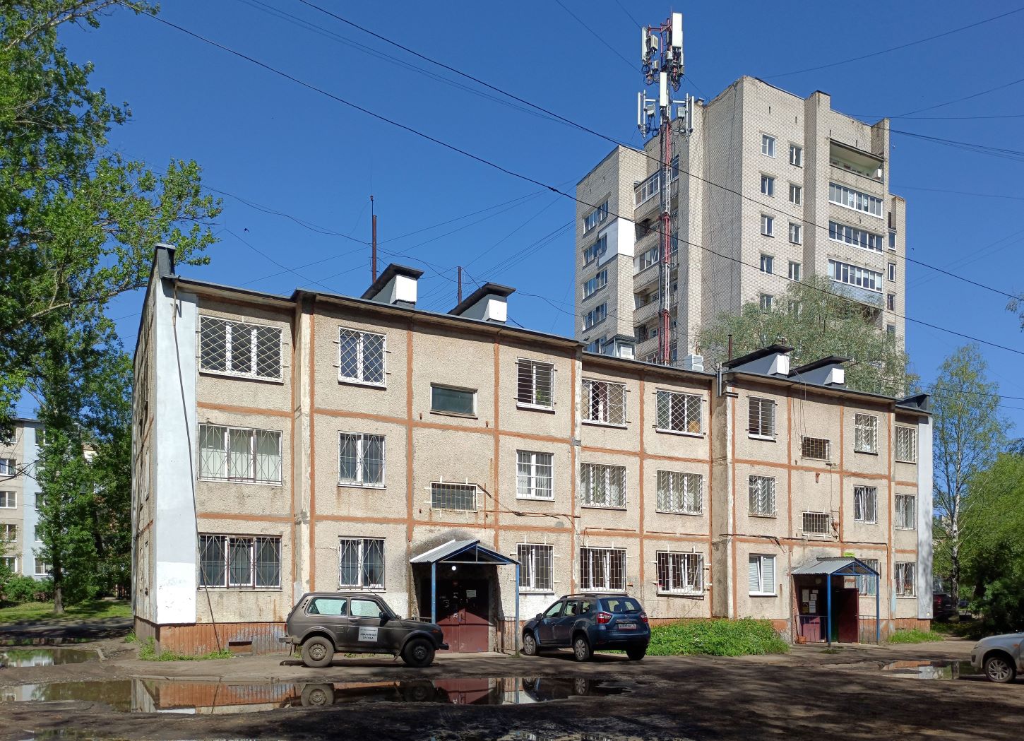 Ярославль, Архангельский проезд, 1А; Архангельский проезд, 3