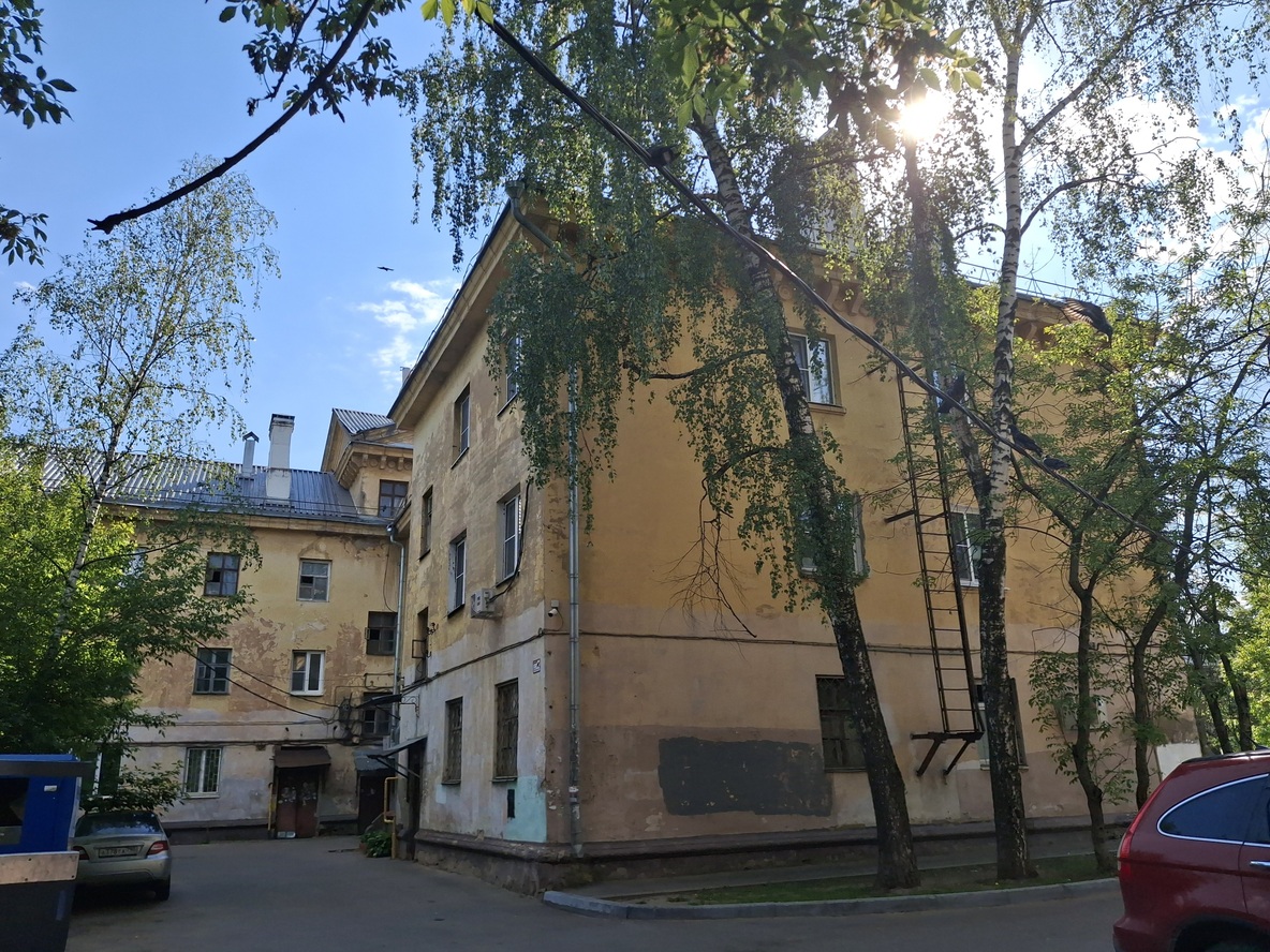 Щёлково, Улица Пушкина, 1 / Первомайская улица, 16