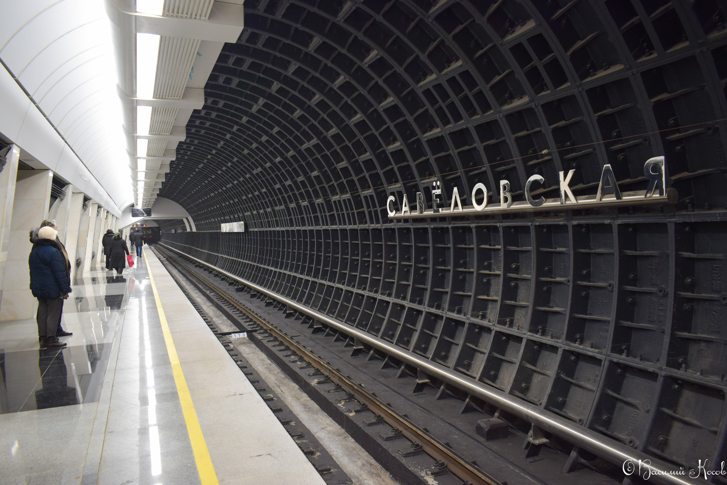 Москва, Большая Кольцевая линия Московского метрополитена, станция метро «Савёловская»