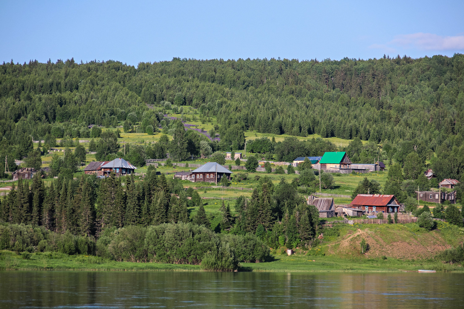 Красновишерский городской округ, прочие н.п., деревня Романиха, Таёжная улица, (?)