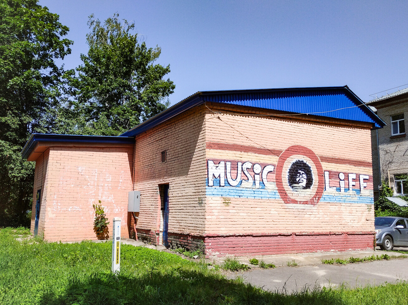 Chernogolovka, Первая улица, *. Монументальное искусство (мозаики, росписи)