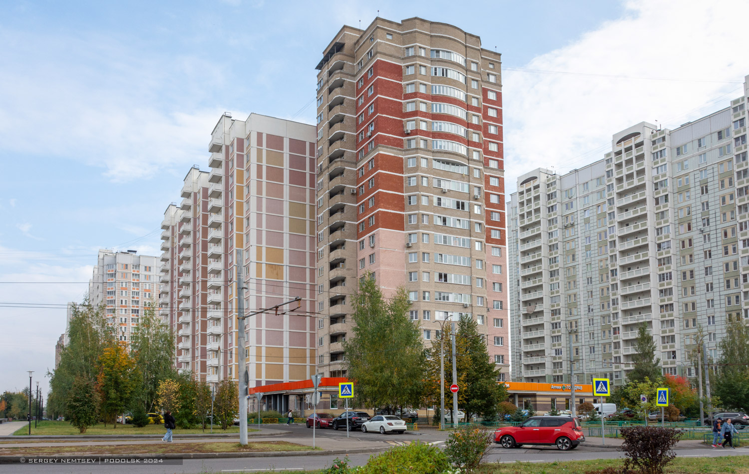 Подольск, Бульвар 65-летия Победы, 5 корп. 1; Бульвар 65-летия Победы, 5 корп. 1; Улица Академика Доллежаля, 21