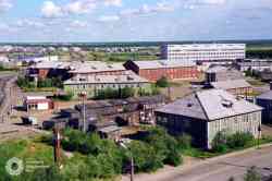 Naryan-Mar, Улица Авиаторов, 2; Naryan-Mar, Улица Ленина, 4; Naryan-Mar, Улица Ленина, 4А главный корпус; Naryan-Mar, Улица Смидовича, 33; Нарьян-Мар — Miscellanous photos