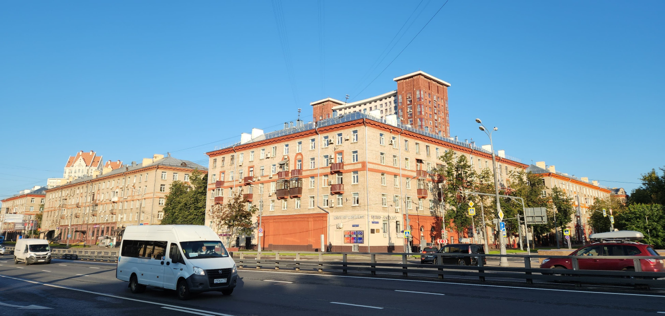 Москва, Улица Народного Ополчения, 49 корп. 1; Улица Маршала Рыбалко, 1