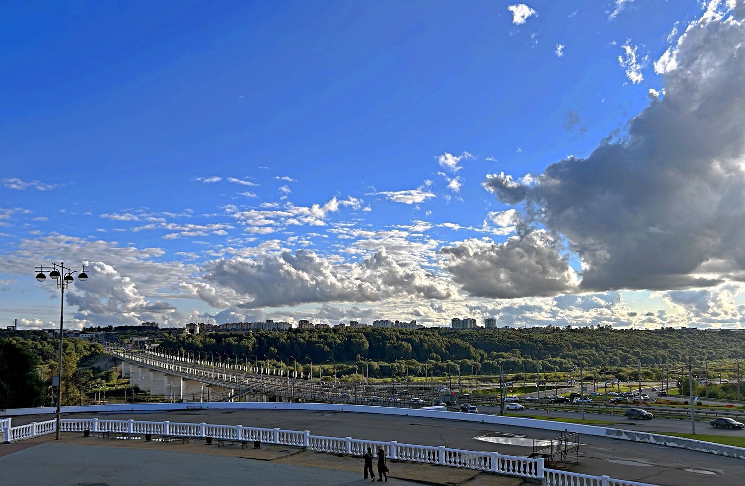 Калуга, Гагаринский мост. Панорамы
