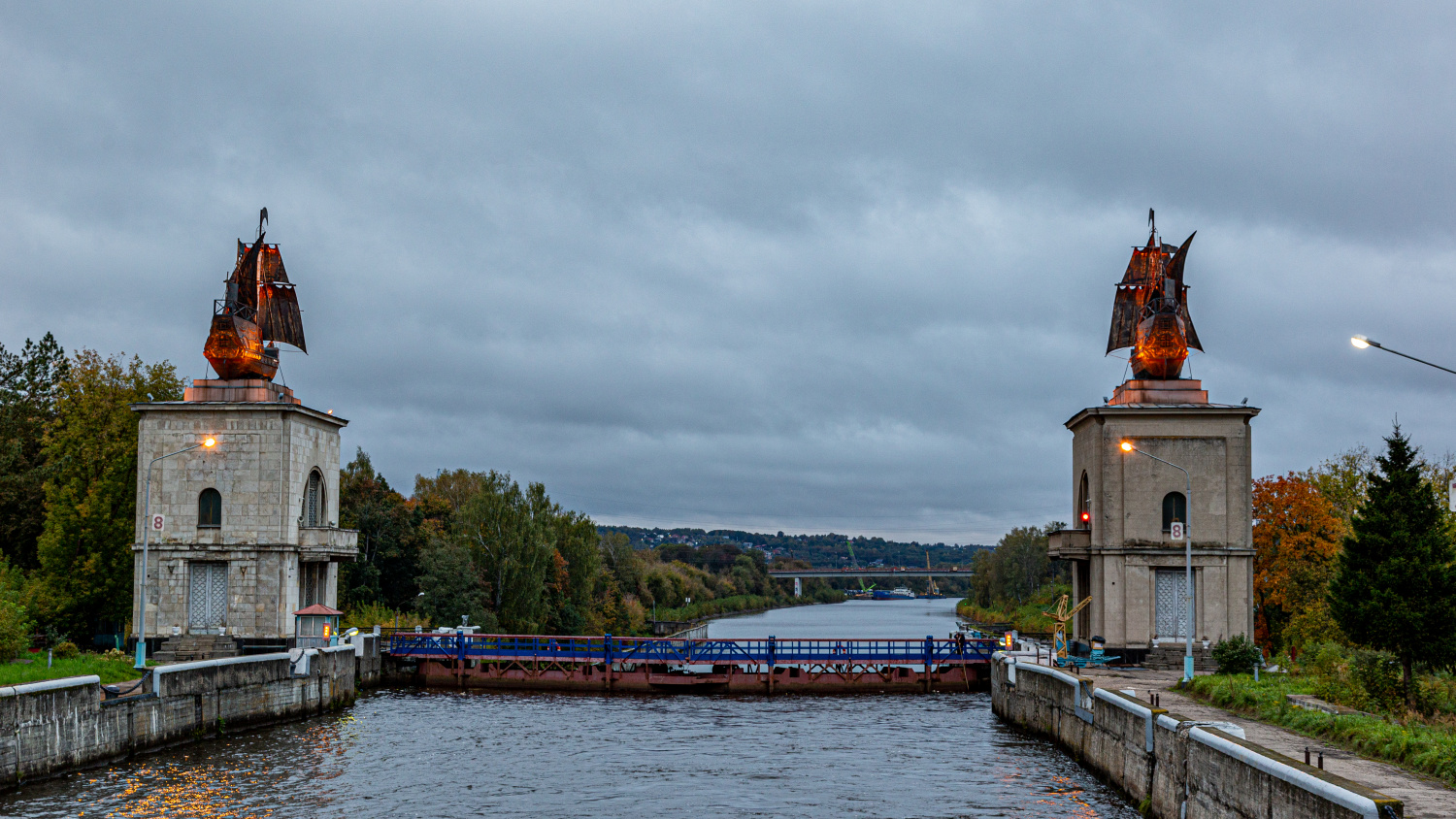 Яхрома, Шлюз № 3 Канала им. Москвы Яхрома, Шлюз № 3 Канала им. Москвы