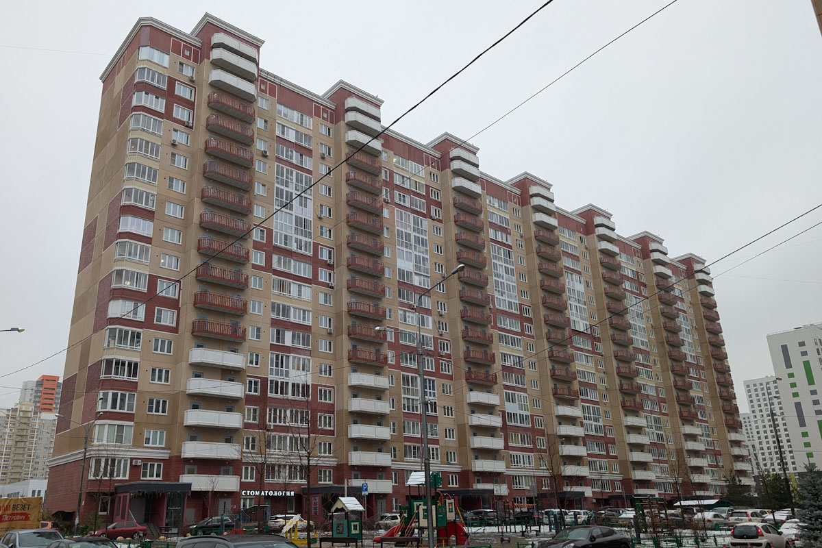 Leninsky city district, other localities, пос. Дрожжино, Новое шоссе, 8 корп. 3