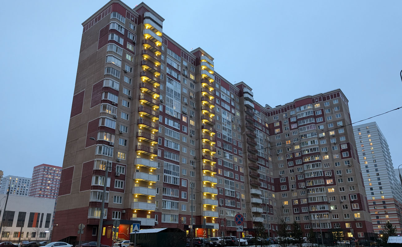 Leninsky city district, other localities, пос. Боброво, Лесная улица, 18 корп. 1