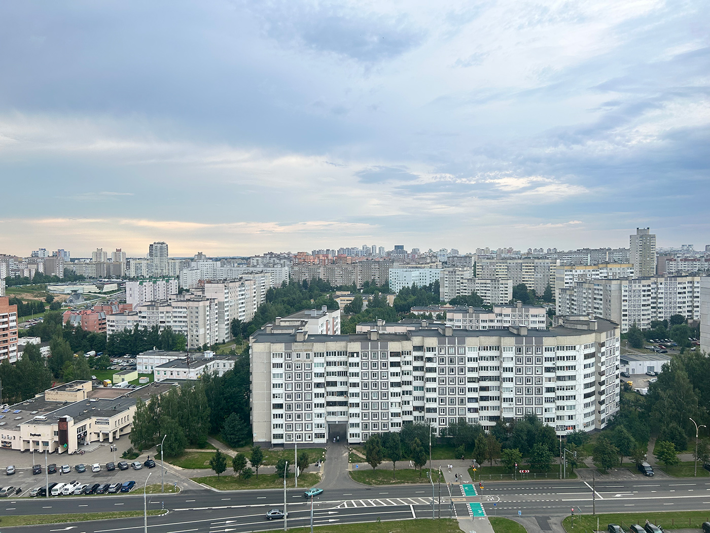 Минск, Улица Шаранговича, 52; Улица Лобанка, 107. Минск — Панорамы