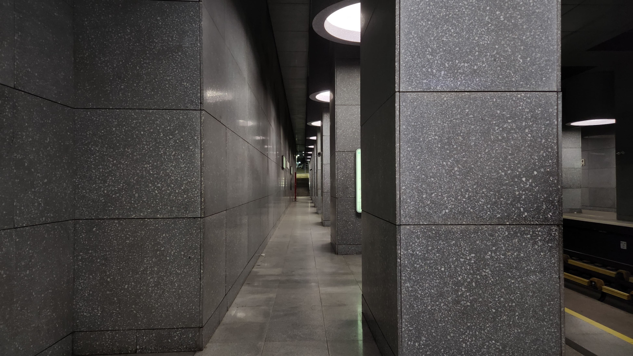 Moskau, Большая Кольцевая линия Московского метрополитена, станция метро «Кунцевская»