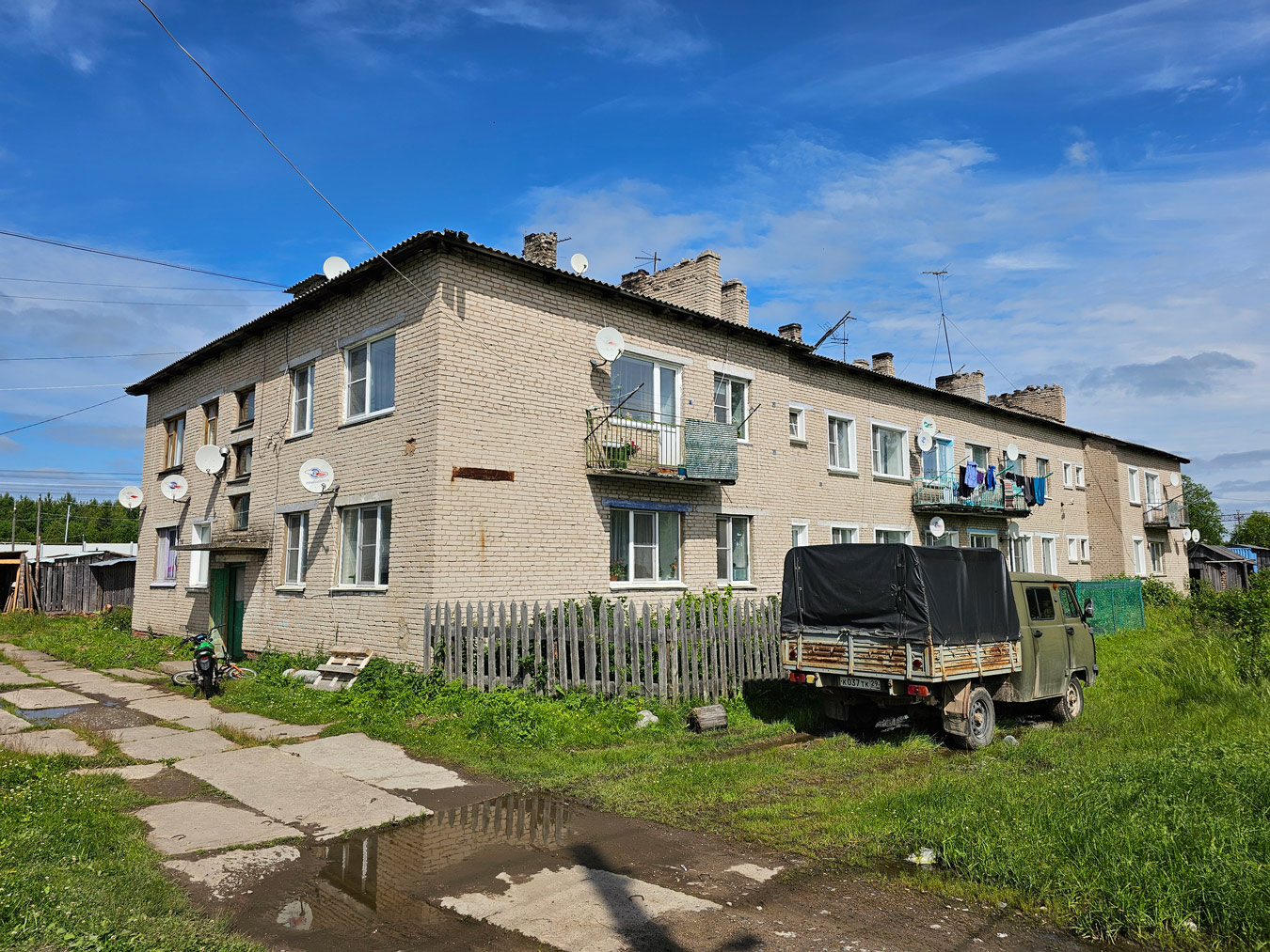 Онежский район, прочие н.п., пос. Кодино, Железнодорожная улица, 13 лит. А