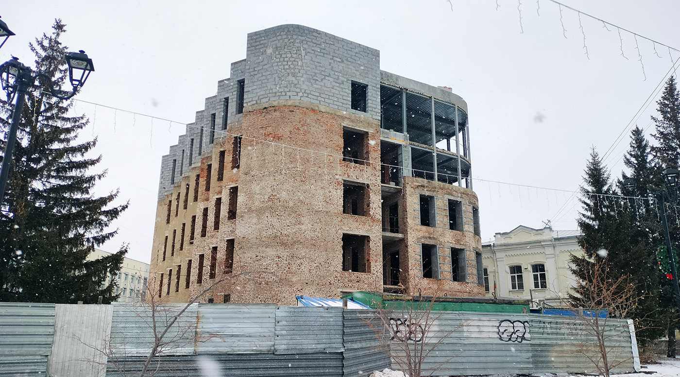 Omsk, Улица Ленина, 10А