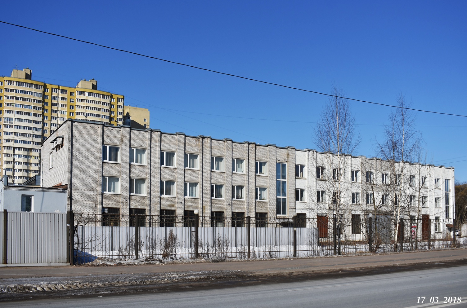 Санкт-Петербург, Земледельческая улица, 3 лит. Б  (восточная пристройка)