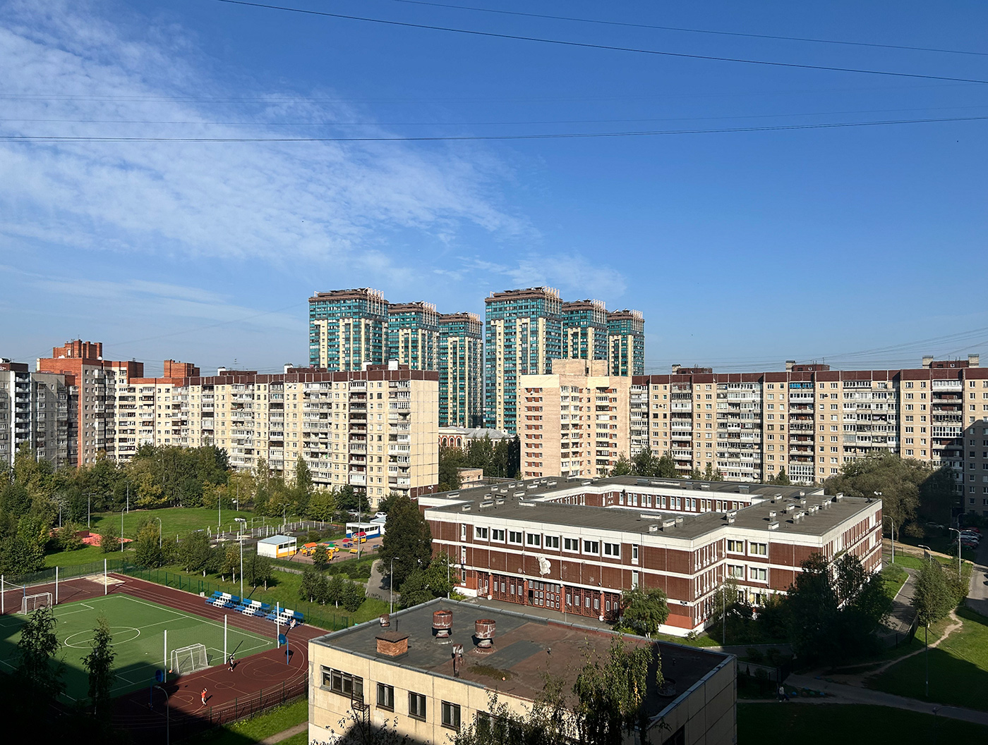 Санкт-Петербург, Рыбацкий проспект, 23 / Улица Дмитрия Устинова, 2; Рыбацкий проспект, 25 корп. 1; Рыбацкий проспект, 27; Рыбацкий проспект, 29 корп. 1; Рыбацкий проспект, 29 корп. 2; Рыбацкий проспект, 18А