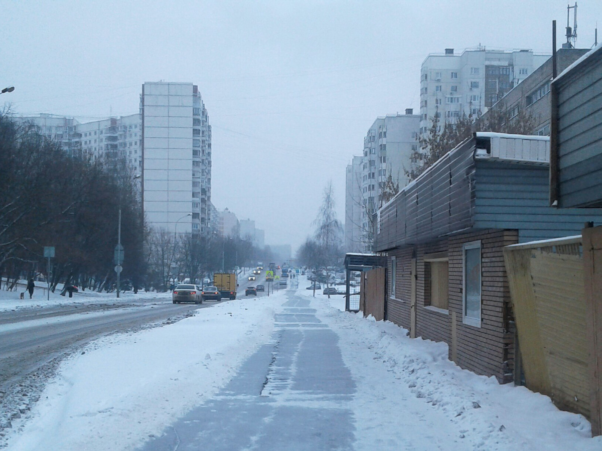 Москва, Улица Миклухо-Маклая, 38; Улица Введенского, вл. 23