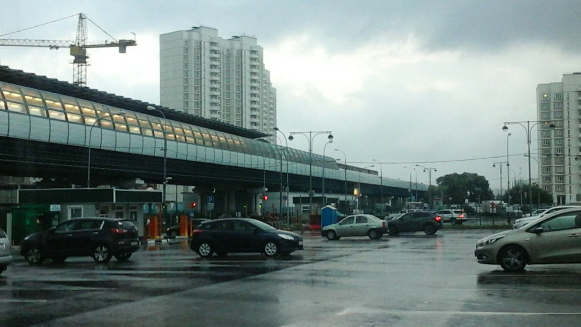 Москва, Бутовская линия Московского метрополитена, станция метро "Бульвар Адмирала Ушакова"