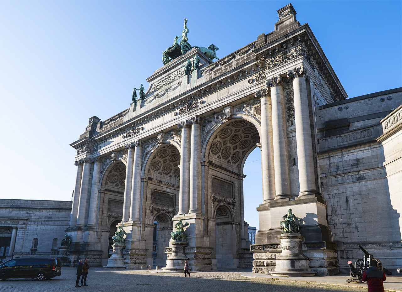 Брюссель, Parc du Cinquantenaire