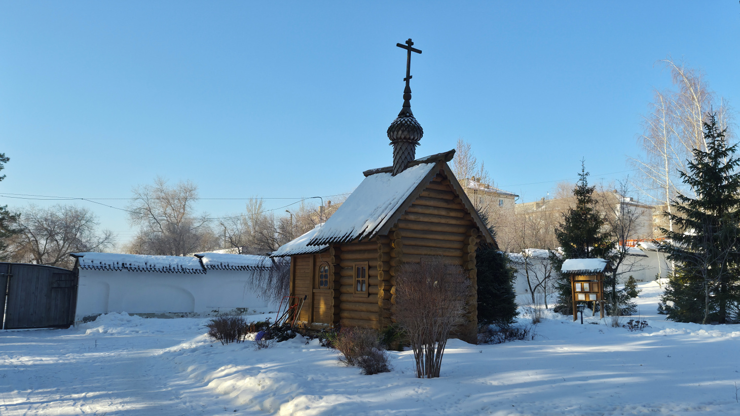 Самара, Пос. Прибрежный, улица Труда, 1А (часовня)