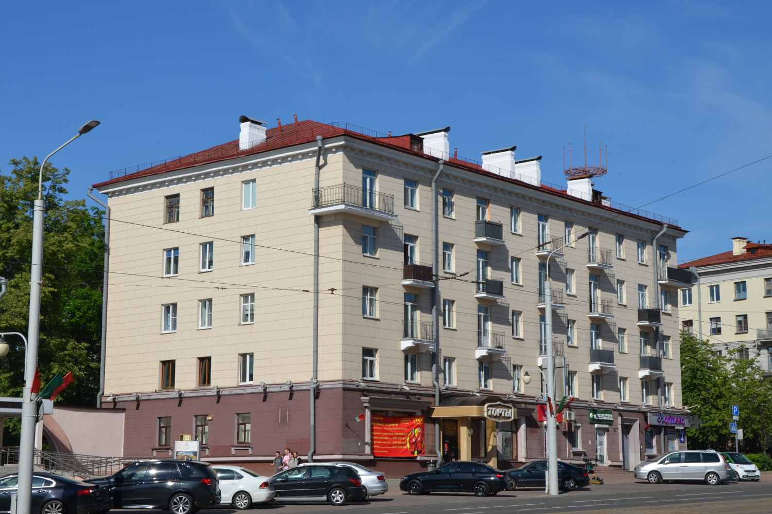 Минск, Улица Козлова, 4 / Улица Петра Румянцева, 16