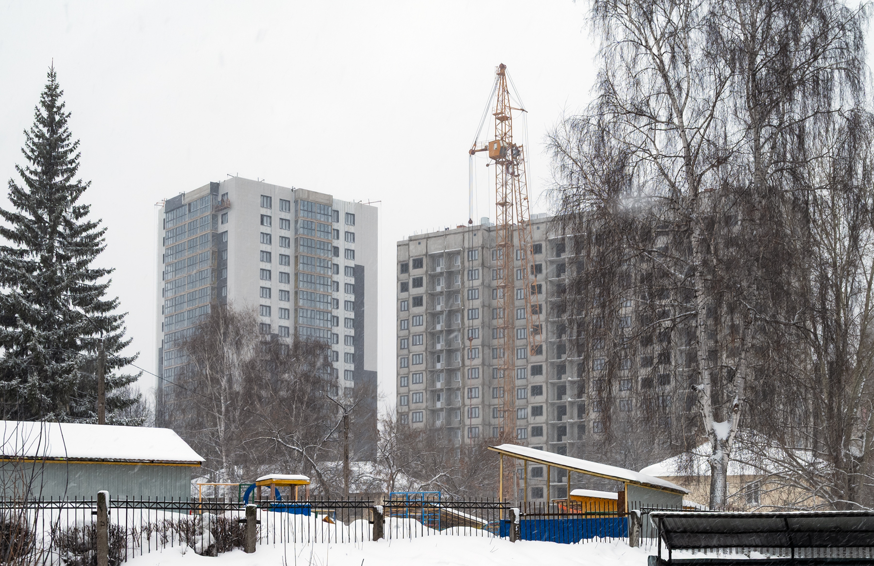 Уфа, Уссурийская улица, 27 стр; Уссурийская улица, 29 стр