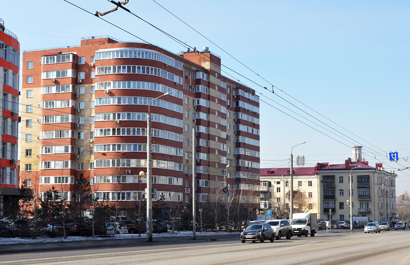 Омск, Улица 10 лет Октября, 50 / Степная улица, 72
