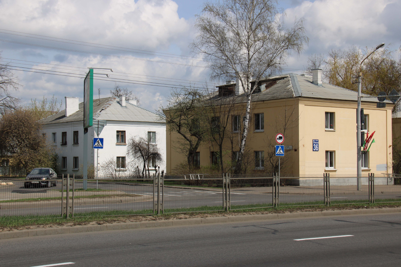 Минск, Орловская улица, 36 / 3-й Орловский переулок, 2; 3-й Орловский переулок, 4