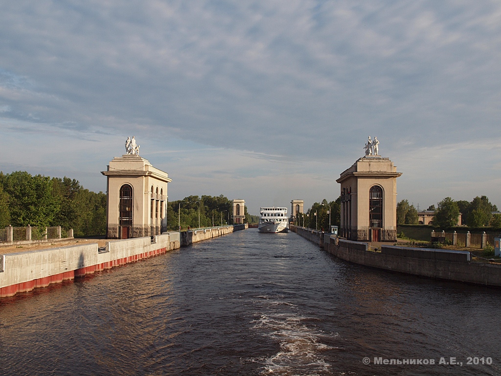 Taldomsky city district, other localities, с. Темпы, Шлюз № 2 Канала им. Москвы