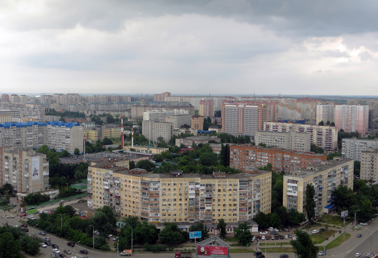 Krasnodar, Российская улица, 94; Улица имени 40-летия Победы, 63; Улица имени 40-летия Победы, 65. Krasnodar — Панорамы