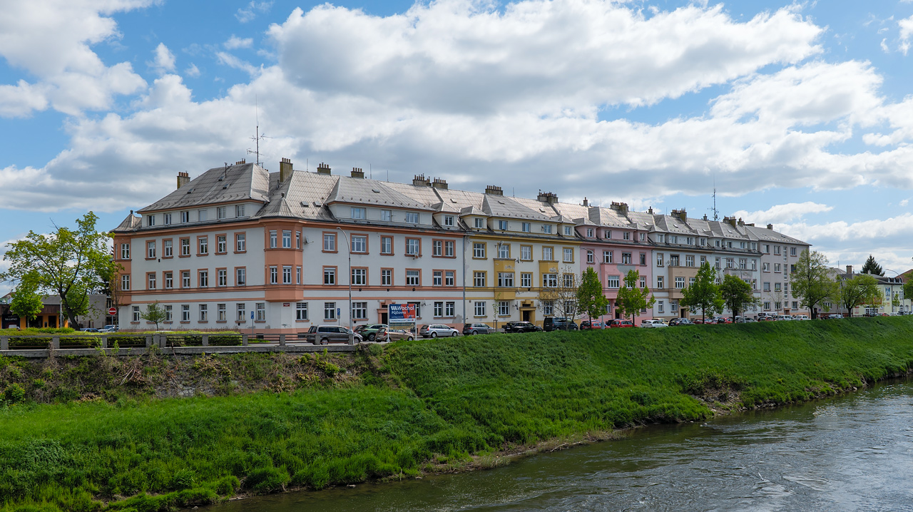 Кромержиж, Švabinského nábřeží, 1; Švabinského nábřeží, 3; Švabinského nábřeží, 5; Švabinského nábřeží, 7; Švabinského nábřeží, 9; Švabinského nábřeží, 11
