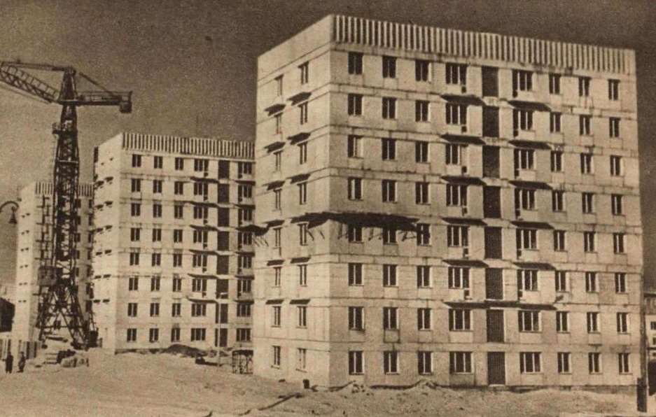 Москва, Проспект 60-летия Октября, 31 / Улица Гримау, 18 корп. 3. Москва — Исторические фотографии